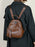Women's Genuine Full-Grain Leather Backpack