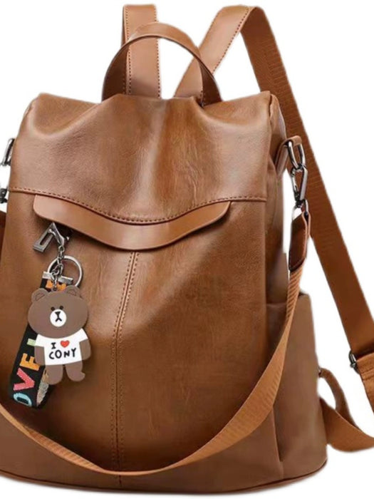Dual-Use Women’s Casual Oxford Cloth Backpack
