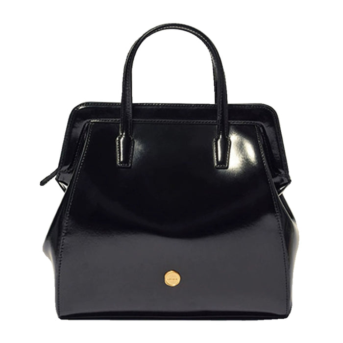Lememe Retro Glossy School Backpack for Women