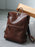 Women's Full Leather Backpack