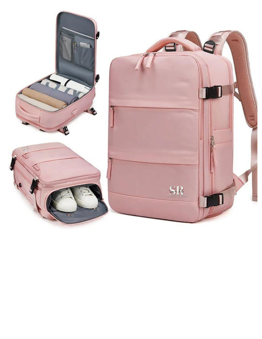 Shanti Roze Multilayer Travelling Bag