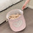 Collapsible Pink Laundry Basket