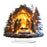 Acrylic Nativity Scene Figurine