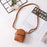 Portable Coin Purse New PU Leather Solid Color Crossbody bag Lightweight Mini Makeup Bag Women