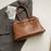 LEFTSIDE PU Leather Retro Tote Bag for Women 2025 Winter Trend New Fashion Y2K Handbags Females Travel Shoulder Crossbody Bags