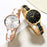 NIBOSI Fashion Women Watches Rose Gold Ladies Bracelet Watches Creative Waterproof Quartz Watches For Women Relogio Feminino