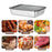 3-Piece Stainless Steel Food Storage Bowls Set