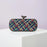 Gold Evening Clutch Bag for Women Leather and Bright Line Woven Purse Elegant Ladies Metal Knot Party Handbag Bolsas Femininas