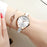 NIBOSI Fashion Women Watches Rose Gold Ladies Bracelet Watches Creative Waterproof Quartz Watches For Women Relogio Feminino