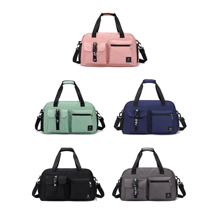 Women's Travel Handbag Multi-Function Travel Bags Casual Sport Bags Female 2023 Large Capacity Shoulder Crossbody Luggage Bag