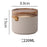 Ceramic Food Storage Jar with Wooden Lid & Spoon