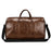 Men’s Large Leather Travel Duffel Bag