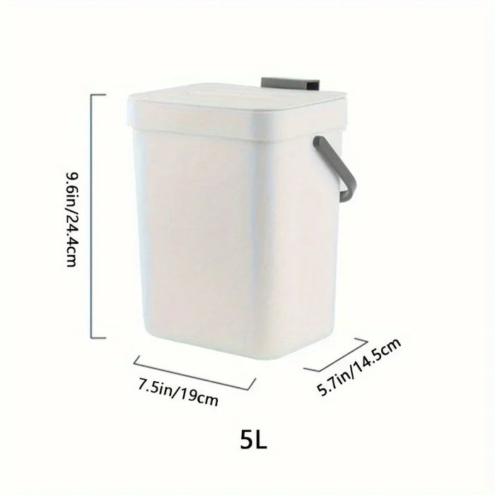 3L Kitchen Compost Bin with Lid