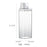Airtight Clear Kitchen Storage Container with Measuring Cup