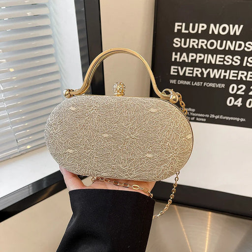 Designer Inspired Evening Clutch for Women Summer 2025 Sparkle Crossbody Purse Multi-way Carry Fashion Aesthetic Daypack