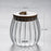 Transparent Glass Storage Jar with Lid