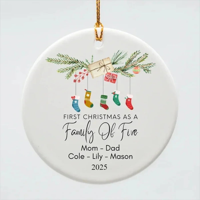Personalized Family Ornament