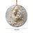 12x Wooden Nativity Scene Ornaments