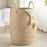 Bohemian Laundry Hamper Basket - 22" Tall Foldable Fabric Storage Bin with Handles, Large Capacity Clothes Organizer for Bedroom