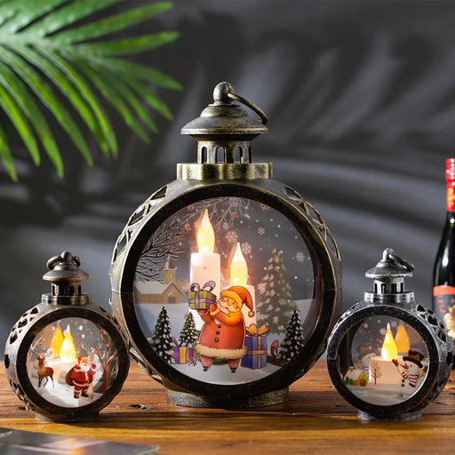 Retro Christmas Night Lights