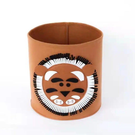 Panda & Dinosaur Felt Toy Storage Basket