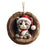 2D Acrylic Forest Christmas Ornaments