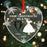 Custom First Christmas Glass Ornament Personalized Keepsake Gift