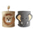 Panda & Dinosaur Felt Toy Storage Basket