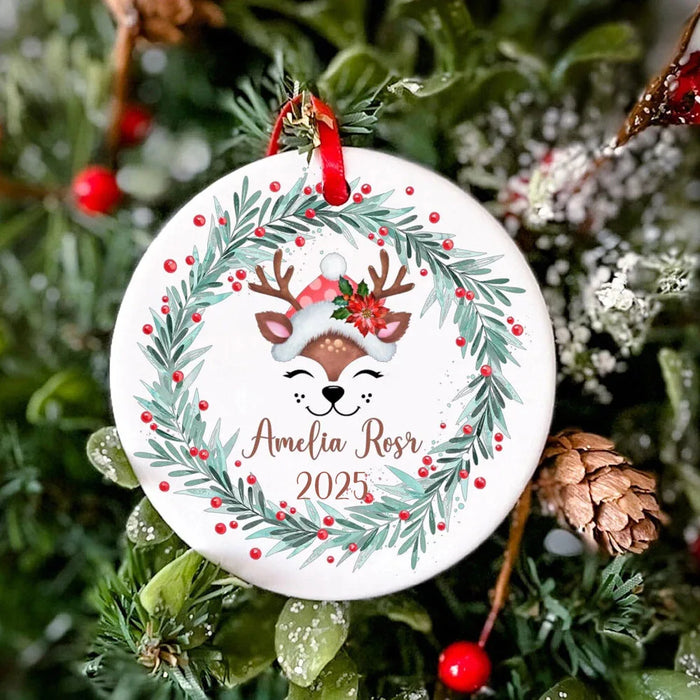 Personalized Baby First Christmas Ornament