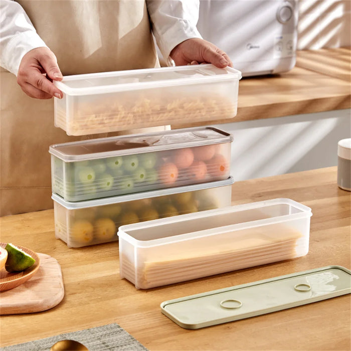 Kitchen Noodle & Spaghetti Storage Container with Cover