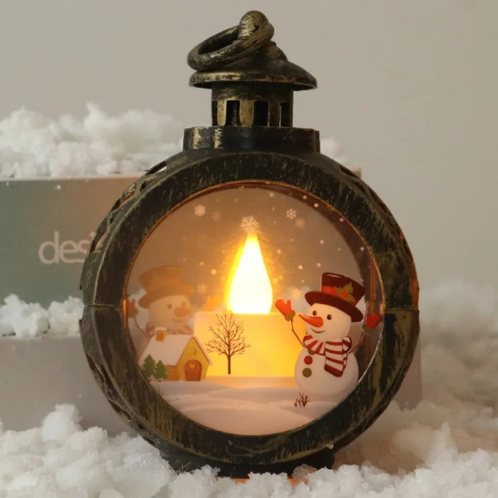 Retro Christmas Night Lights