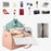 Foldable Women's Travel Convenient Carry-on Clothing Bag Large PU Leather Duffel Bag Women's Business Folding Travel Bag For Man