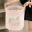Collapsible Pink Laundry Basket