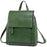 Genuine Leather Backpack Rucksack For Women School Cross Body Bags Travel Oil Wax Cowhide Female Daypack Shoulder Messenger Bag