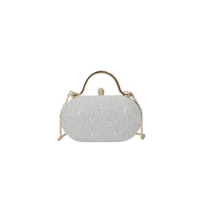 Designer Inspired Evening Clutch for Women Summer 2025 Sparkle Crossbody Purse Multi-way Carry Fashion Aesthetic Daypack