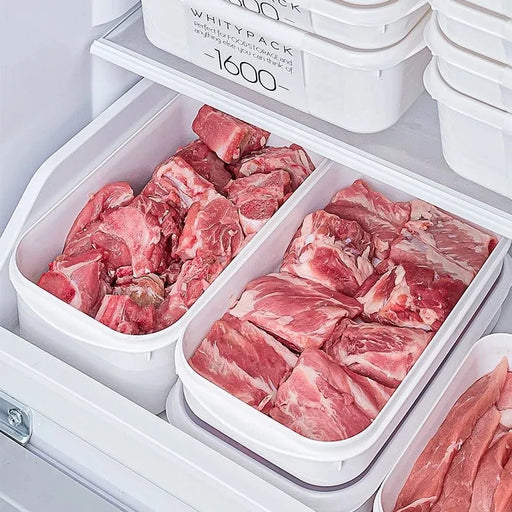 White Airtight Food Storage Containers