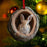 Acrylic Cartoon Forest Christmas Ornaments