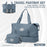 Travel Foldable Duffel Bag for Airlines Carry on Bag for Women Girls Lightweight Large Capacity Sports Weekend Trip Overnigh Bag