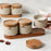 Ceramic Food Storage Jar with Wooden Lid & Spoon