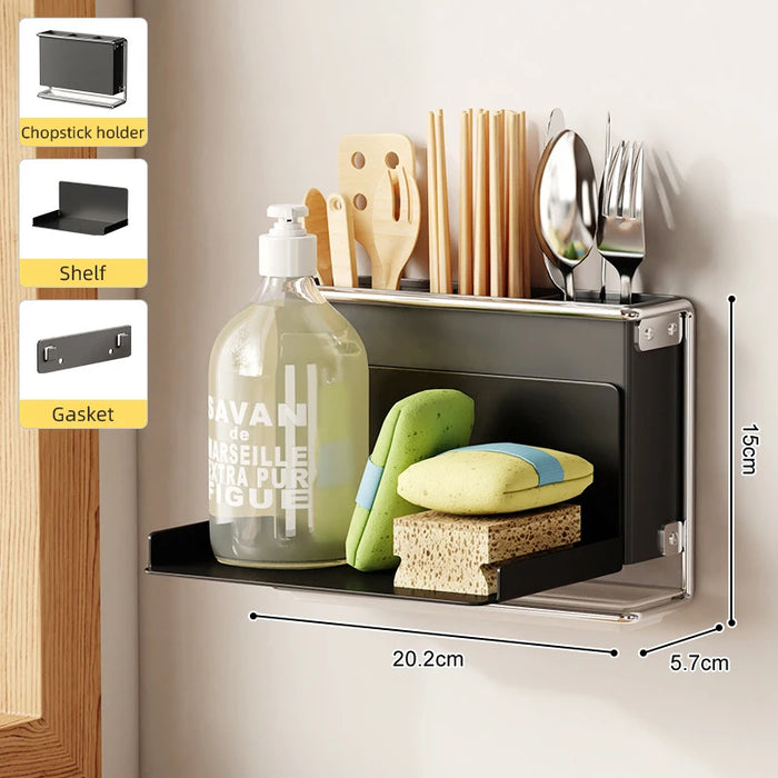 Kitchen Knife Drying Holder with Drainer