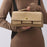 2025 New Luxury Design Top-Handle Bag For Women Evening Handbag Long Purse Solid Color Pu Shoulder Bags Fashionable Outfits
