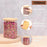 Kitchen Clear Rectangle Storage Jars with Bamboo Lids