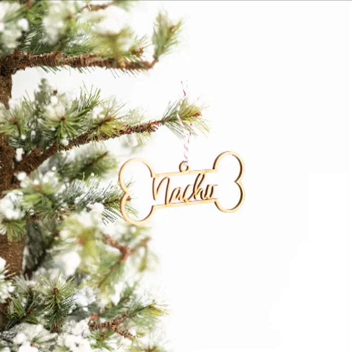Personalized Dog Ornament