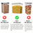 7-Piece Kitchen Food Storage Containers Set