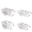 White Airtight Food Storage Containers