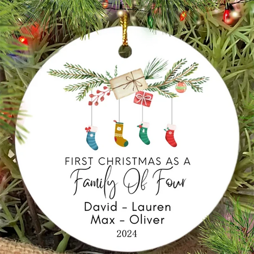 Personalized Family Ornament