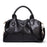 Shanti Pattern Leather Working Bag