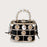 Clutch Purse Luxury for Women Pearl Crossbody Bag Metallic Diamond Handbag Evening Bag Large Capacity Women's Purse Wedding Bag