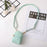 Portable Coin Purse New PU Leather Solid Color Crossbody bag Lightweight Mini Makeup Bag Women
