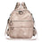 Fashion Backpack Women Quality Leather Rucksacks Ladies Shoulder Bag Multifunction Travel Back Pack Large School Bags for Girls